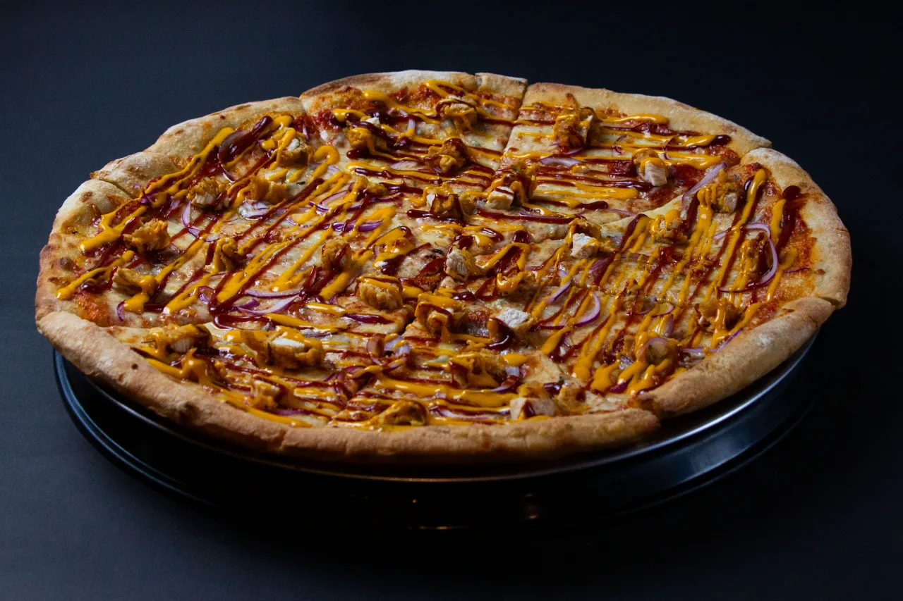 Pizza BBQ chicken — contenido para redes